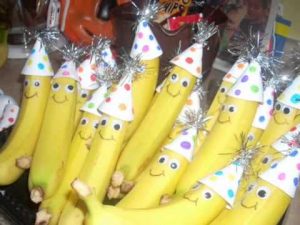 Kids Birthday Party Menus Ideas for Banana